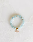 Aquamarine Stone Bracelet