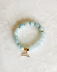 Aquamarine Stone Bracelet