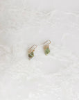 Green Abalone Earrings