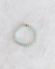 Seafoam Sea Glass Bracelet