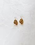 Classic Gold Pendant Earrings