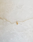 Gold Starfish Necklace