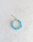 Bright Aqua Glass Bracelet